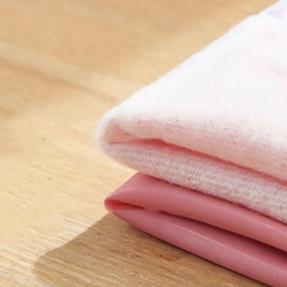 Latex Rubber Dish Washing Gloves Velvet Elastic Cuffs Housework Gloves Long Sleeve Waterproof Winter Cleaning Gloves Kitchen