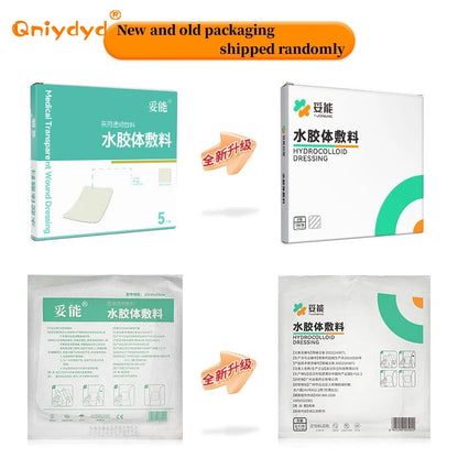 5Pcs/box Hydrocolloid Adhesive Dressing Wound Dressing Thin Healing Pad Patches Healing Pad Patch Wound Regeneration Patch
