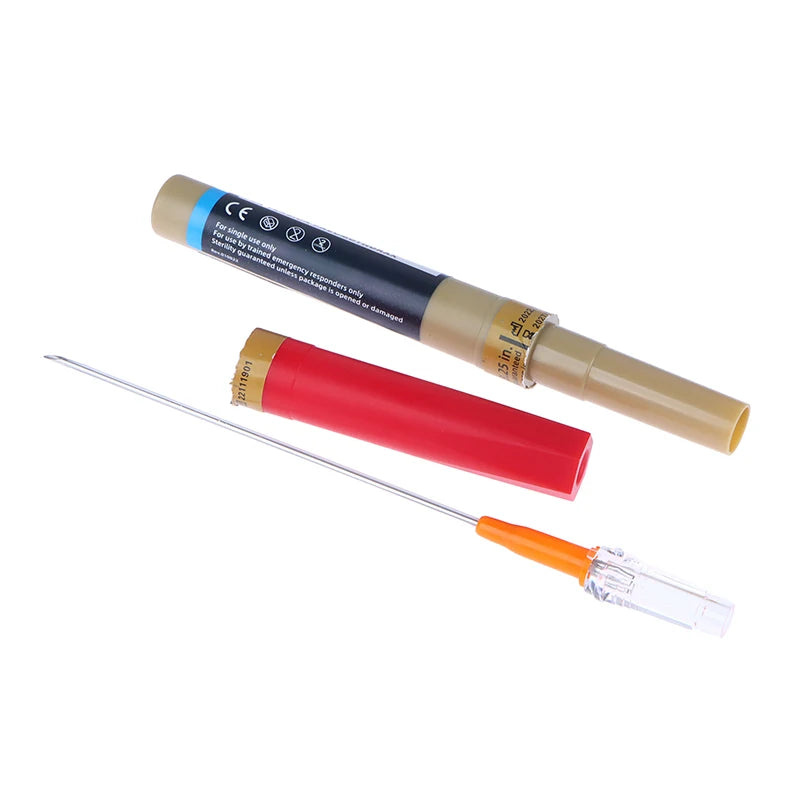 Rescue Pneumothorax Needle Trauma Medical Ifak Chest Cathether Needlecatheter 14G Needle Decompression Edc First Aid Kit