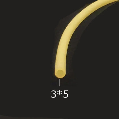 Natural Latex Rubber Tubing Tube Rubber Hose Hospital Surgical Tube for Slingshot/Catapult/ OD Speargun / Outdoor Hunting