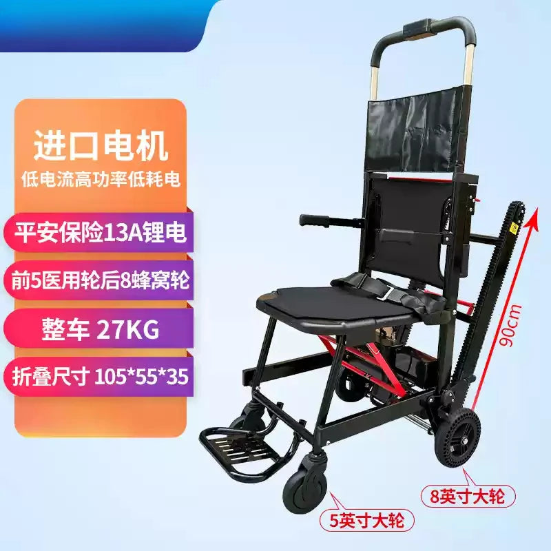 Electric Stair Climbing Wheelchair Crawler Elderly Can Go Up and Down Stairs Climbing Machine Climbing Artifact