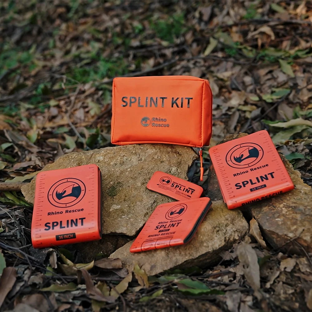 Rhino Rescue Splint Kit Reusable Survival Combat First Aid Medical Tactical Field
