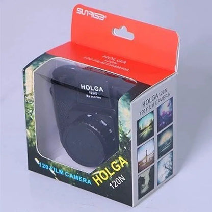 New Holga 120N Retro Point And Shoot Film Camera Lomo Manual Prime Film Camera Lomography Lomo Kodak Fujifilm black
