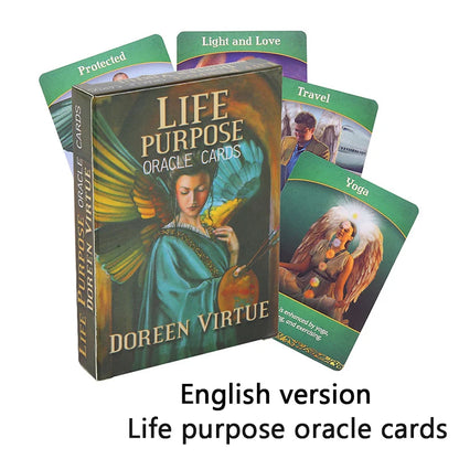 Tarot Cards Garbage Pail Kids In Spanish English Child Adult Family Gathering Game Playing Card Prophecy Card Toys Birthday Gift