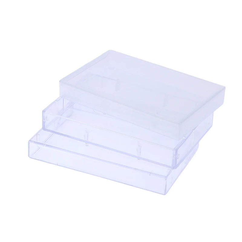 1Pc Home Cassette Tape Transparent Storage Box Audio Magnetic Recording Blank Tape Case Dustproof Box