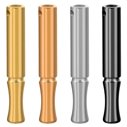 Stainless Steel Plated Rose Gold Gun Black Anxiety Breathing Pendant for Women Stress Relief Meditation Necklaces Yoga Jewelry