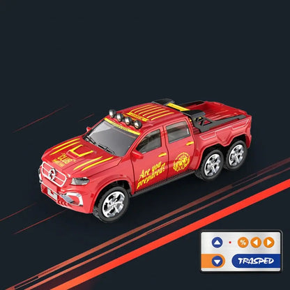 RC Cars 2.4G 5-Channel 1：64 Alloy Mini Remote Control SUV Drifts One Hour Long Endurance Electric Off-road Vehicle for Children