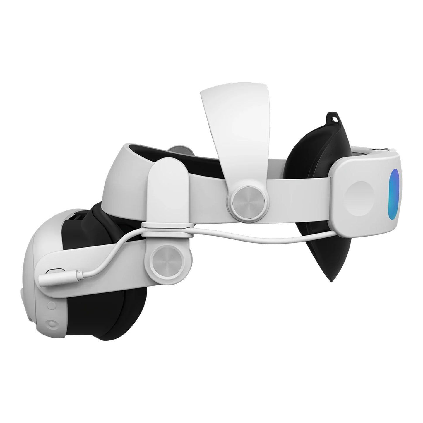 Head Strap Battery 6000mAh For Meta Quest 3/3S VR Headset Elite Strap Replacement Adjustable Enhanced Support Improve Comfort