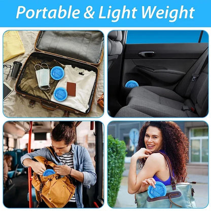 1000ML Disposable Vomit Bag Portable Disposable Travel Car Airplane Motion Sickness Nausea Pregnant Emergency Vomit Cleaning Bag