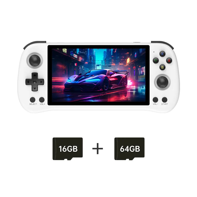 POWKIDDY X55 Retro Opendinglinux Video Handheld Game Console 5.5 Inch 1280*720 HD IPS Screen Rk3566 Jelos Syst Children's gifts