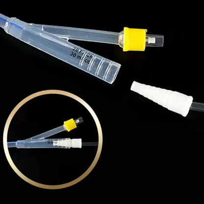 1Pc Medical Disposable Silicone Urinary Catheter 2 Way Silicone Foley Balloon Catheter for Men Women 12/14/16/18/20/22Fr