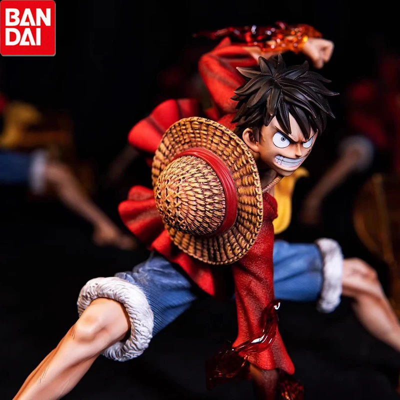 18cm One Piece Luffy Figures Monkey D. Luffy Battle Style Action Figures Anime Collection PVC Model Doll Toys Kid Birthday Gifts