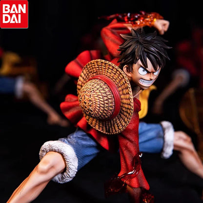 18cm One Piece Luffy Figures Monkey D. Luffy Battle Style Action Figures Anime Collection PVC Model Doll Toys Kid Birthday Gifts