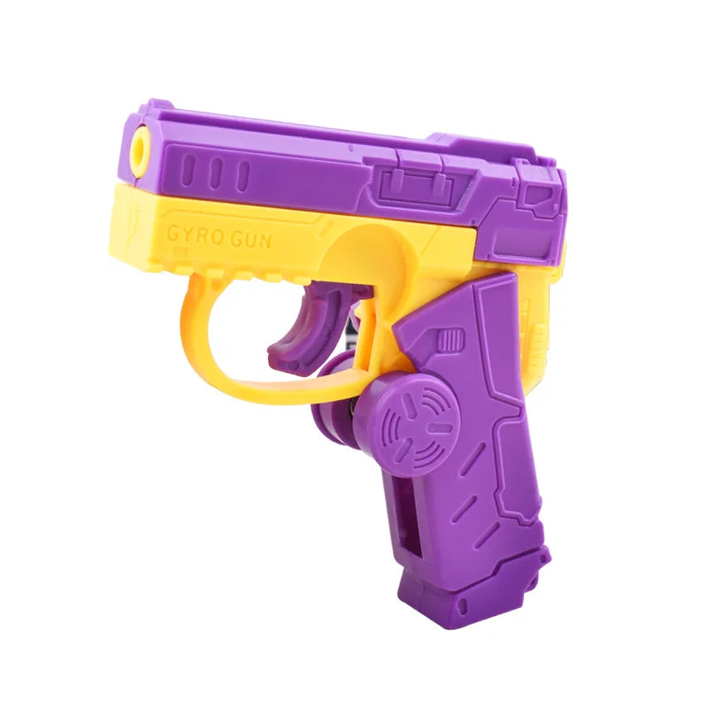 Transforming Fidget Spinner Gun Funny Fidget Toys Automatic Reloading Mini Gun Toy Office Adult Stress Relief Toys Creative Gift