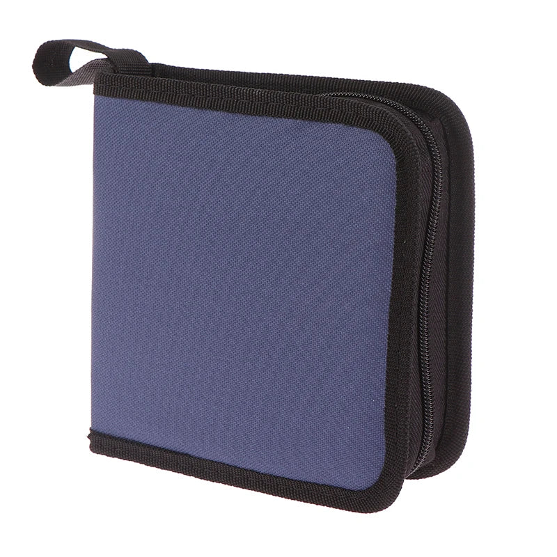 1Pc 40Tablets CD DVD Discs Oxford Handbags Storage Case CD/DVD Case CD Case Storage DVD Organizer Case DVD Booklet Holder