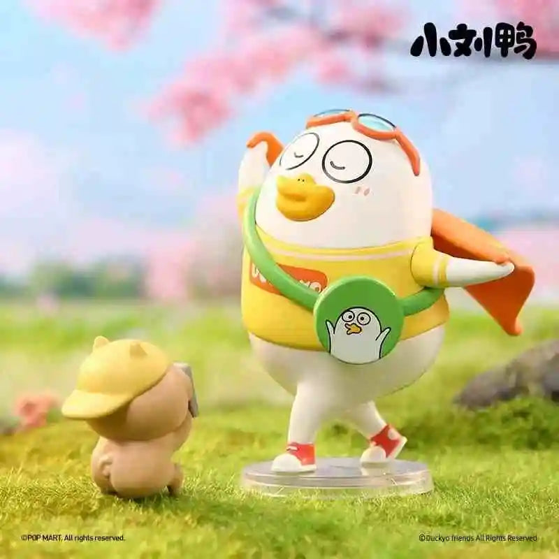Genuine Blind Box Duckyo's Leisure Life Series Cute Doll Pvc Handmade Model Table Decoration Collect Toy Mysterious Boxtoy Gift