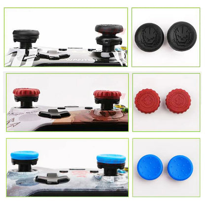 Thumb Grips For Sony PS5 PS4 Controller Fps Thumbstick Joystick Extender Cover For Playstation 4 Gamepad Caps Gaming Accessories