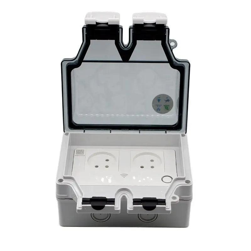 16A Smart Socket IP66 Waterproof Plug 86Type Outdoor Switch WiFi Israel Standard Power Jack App Remote Control With Smart Life