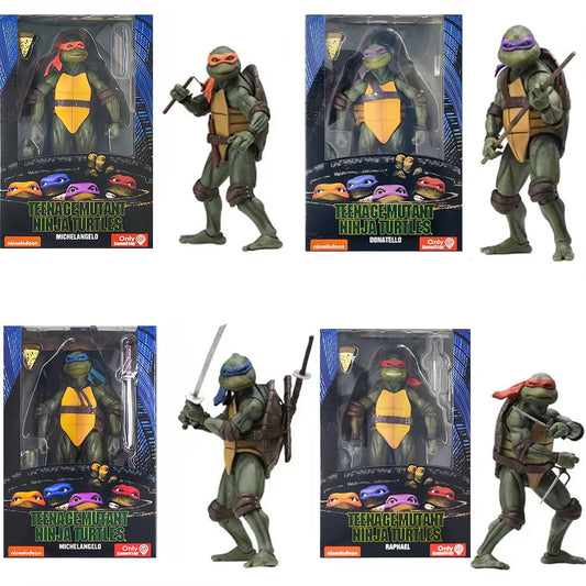 Teenage Mutant Ninja Turtles Action Figure NECA TMNT Film Edition Movable Model Toys