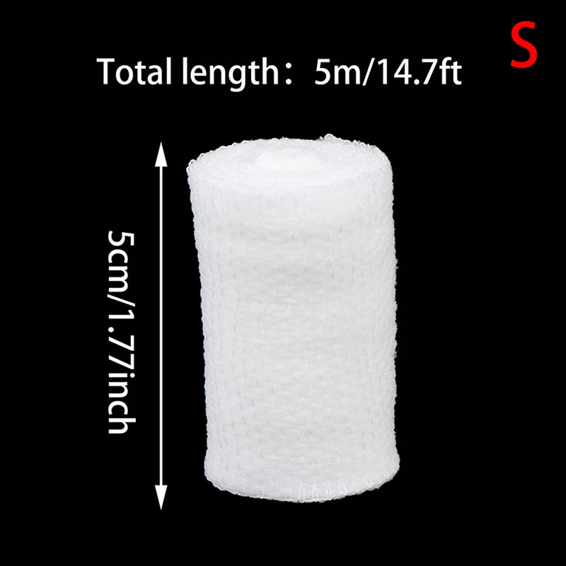 4.5m Length Gauze Roll Bandage Skin Friendly Breathable First Aid Gauze Wound Dressing Medical Nursing Emergency Care Bandage
