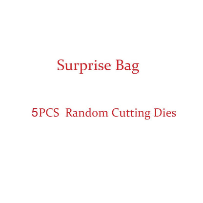 Mystery Box Metal Cutting Dies for Scrapbooking Leaf Animal Flower Punching for Card Making Craft Die Mold