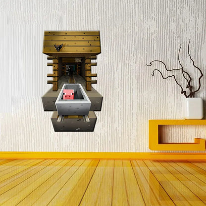 3D Cartoon Games Wall Stickers  Gifts for children wall stickers for kids   Environmental PVC decoration for wall