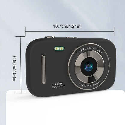 Digital Camera 48MP 1080P Point and Shoot Camera 2.8inch IPS Screen Portable Compact Camera Vlogging Camera for Kids Boys Girls