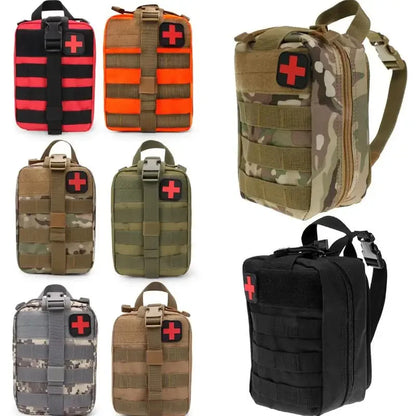 Outdoor Bag Survival Pouch Outdoor Medical Box Large Size SOS Bag Outdoor First Aid Bag Medical Kit Bag Molle EMT Emergency