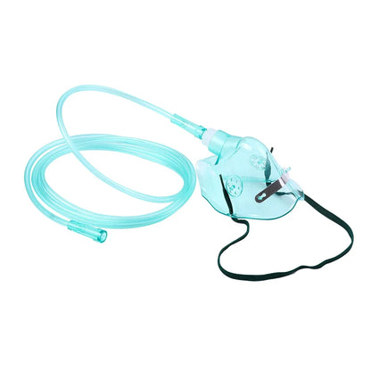 Low Price S M L Xl Ce Iso Certified Disposable Medical Surgical Pvc Oxygen Face Mask With Tubing