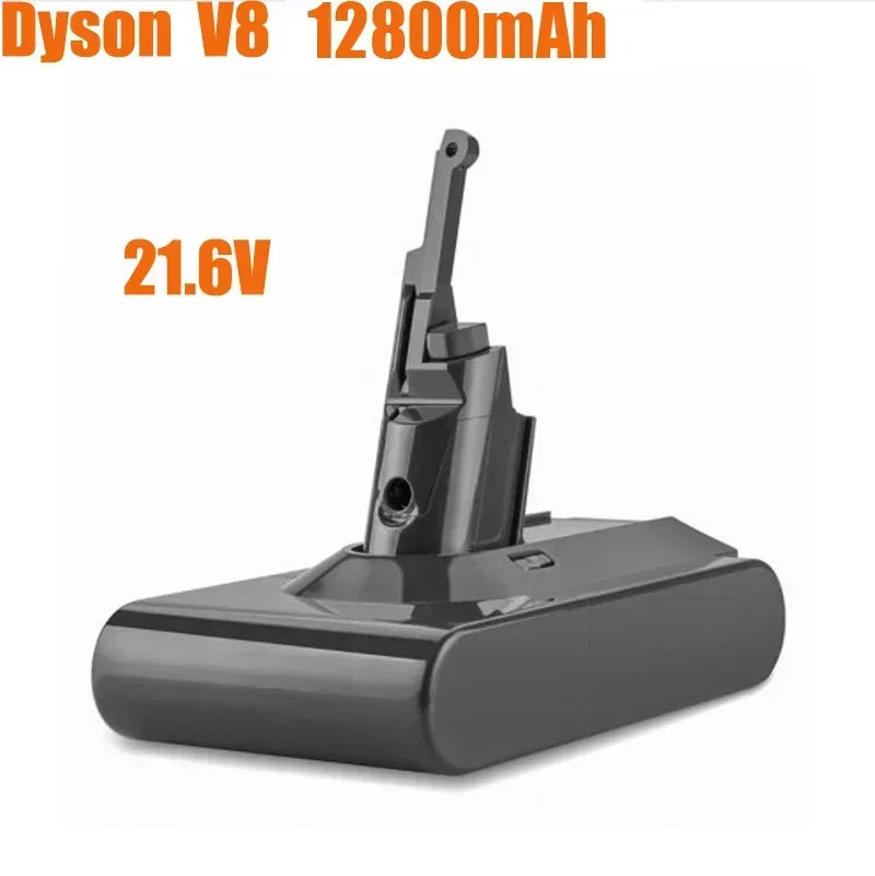 For Dyson V8 12800mAh 21.6V Battery Absolute Fluffy/Animal Li-ion Vacuum Cleaner Rechargeable Battery18650 A-level Battery Cells