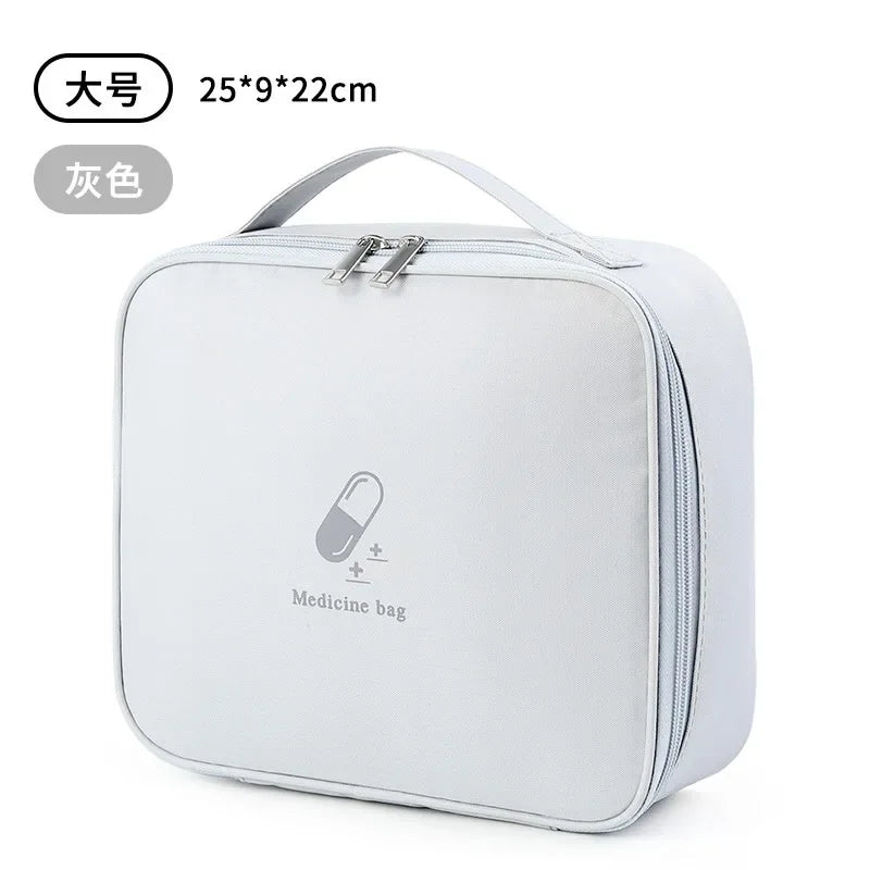 Large Capacity Medicine Storage Bag Portable Medical Kit Home First Aid Kit Survival Bag Emergency Bag for Car