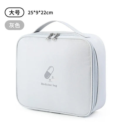 Large Capacity Medicine Storage Bag Portable Medical Kit Home First Aid Kit Survival Bag Emergency Bag for Car