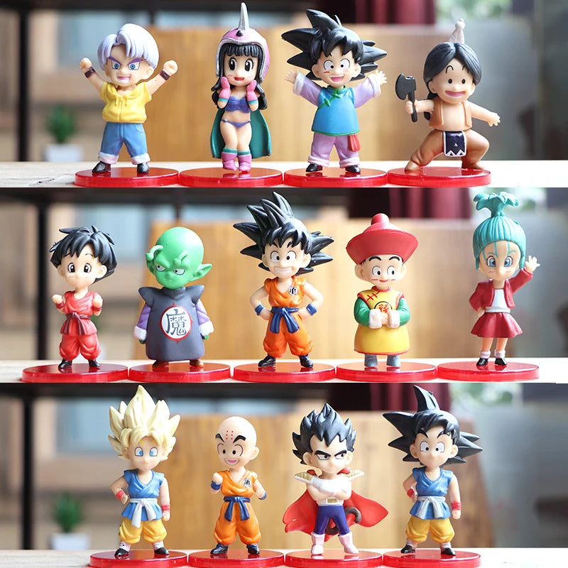 Anime Dragon Ball Figures Cartoon Character Figure PVC Blind Box Mystery Box Figurine Lucky Box Animation Small Figure about 5cm