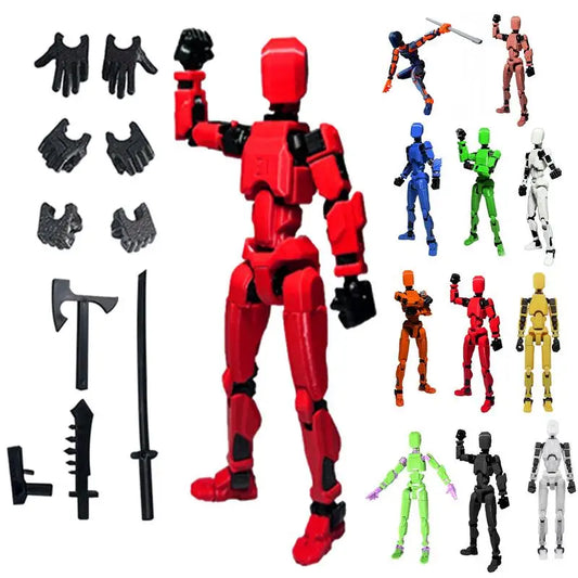 14cm Artist Art Painting Anime Figure Sketch Draw Male Female Movable Body Chan Joint Action Figure Toy Model Draw Mannequin