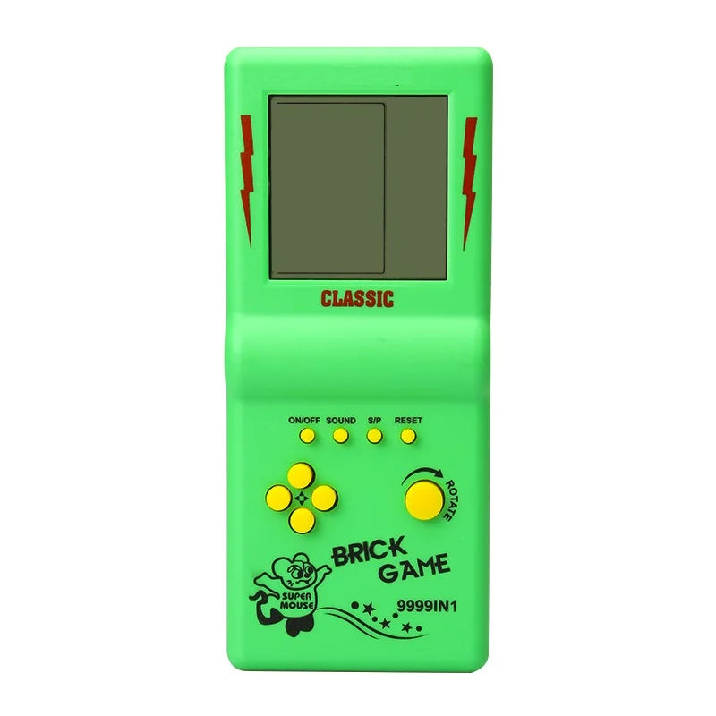New Portable Classic Game Console BRICK GAME Handheld Players Nostalgic Educational Toys Pocket Elderly Childhood Boy Gift