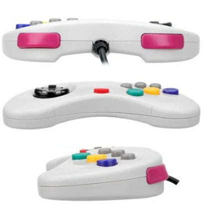 USB Classic Wired Game Gamepad for Segas Saturn Gamepad JoyPad for SEGAs Saturn System Joystick for PC for Mac