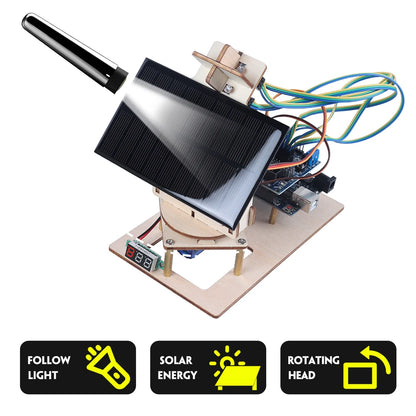 Automation Solar Tracker System Kit for Arduino Programming Project Home DIY Science Electronic Kit for Kids & Teens Girls & Boy