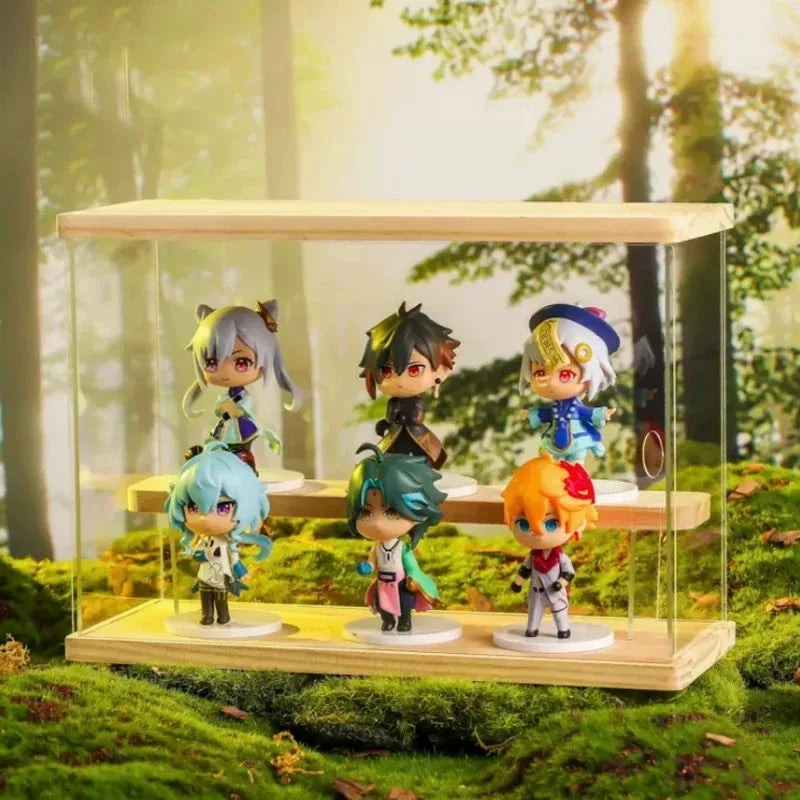 Genshin Impact Mini Cute Figure Mystery Box Anime Figure Game Action Figure Blind Box Lucky Model Doll