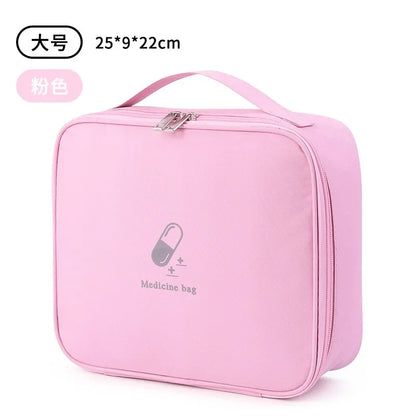 Large Capacity Medicine Storage Bag Portable Medical Kit Home First Aid Kit Survival Bag Emergency Bag for Car