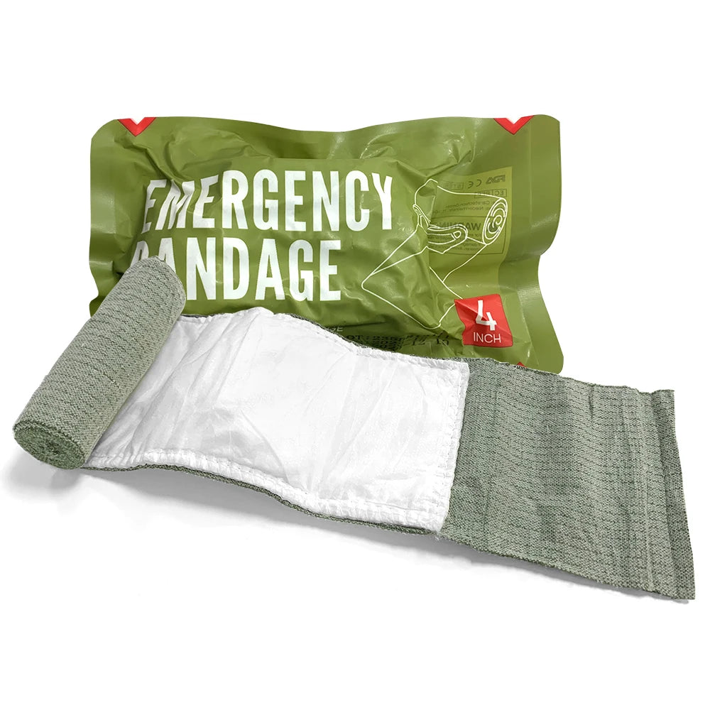 4in 6in Medical Israeli Bandage Wound Dressing Emergency Israel Bandage Combat Tactical First Aid IFAK Trauma