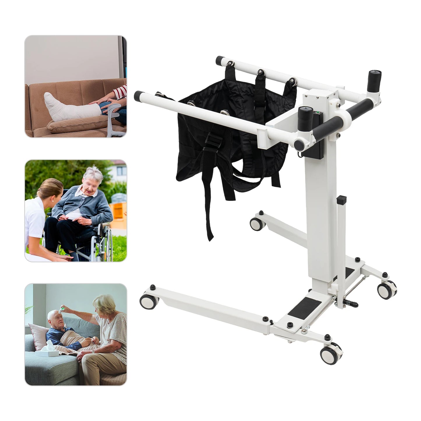 Electric Lift Shift Machine Home Bed-Ridden Lifting Elderly Disabled Paralyzed Patient Wheelchair Portable Transfer Lifter Chair