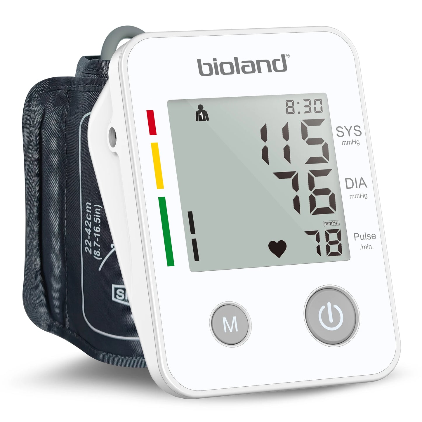 Bioland Blood Pressure Monitor 2005 Tensiometer Upper Arm Automatic Digital BP Measuring Device Blood Pressure guage kit 2005-1