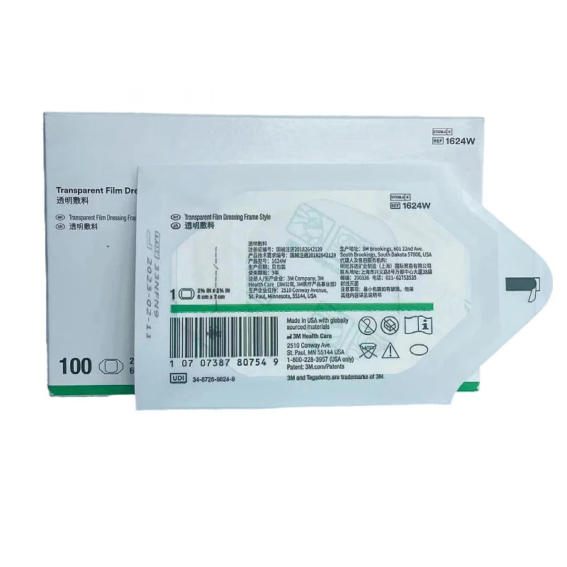 100Pcs/box Adhesive Patches Post Surgical Shower Or IV Shield Tattoo 6X7/10x12cm Transparent Film Dressing Wound Bandage