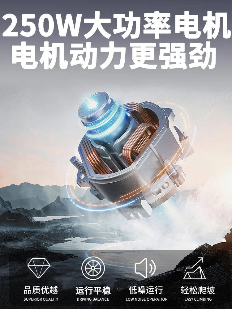 Electric stair climbing wheelchair up and down the elderly automatic track