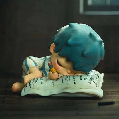 POP MART Hirono Mime Series Blind Random Box Toys Cute Action Anime Figure Kawaii POP MART Mystery Box Model Designer Doll Gift