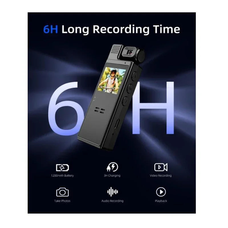 L9  Mini Camera WIFI Portable Body Camera  Rotating Lens Night Vision Video Recording Sport DV Action Cam Travel Vlog Camera