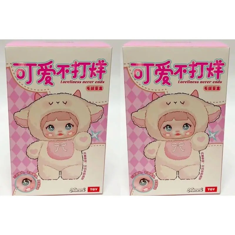 Blind Box Nommi Loveliness Never Ends Series Vinyl Mystery Box  Cute Plush Doll Action Figure Bag Pack Pendant Surprise Toy Gift