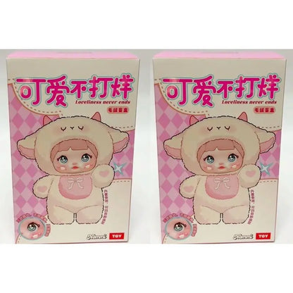 Blind Box Nommi Loveliness Never Ends Series Vinyl Mystery Box  Cute Plush Doll Action Figure Bag Pack Pendant Surprise Toy Gift