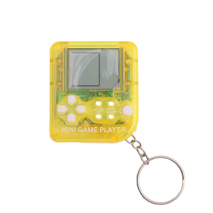 Pocket Mini Classic Game Machine Keychain Anti Lost Key Ring Children Handheld Retro Nostalgic Game Console Video Game Players