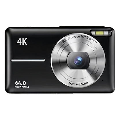 Kids Digital Camera 16X Zoom Point and Shoot Camera 64MP 1080P 2.4inch Screen Compact Small Camera Children's Entry-level Camera